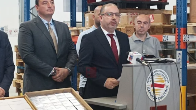 Dogana e Maqedonisë konfiskon 192 kilogramë steroide me vlerë 5.5 milionë denarë