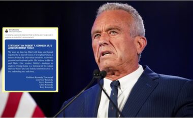 ‘Pezullon’ garën presidenciale - Robert F Kennedy Jr pritet ta mbështesë Trumpin, familja e tij del në mbështetje të Kamala Harrisit