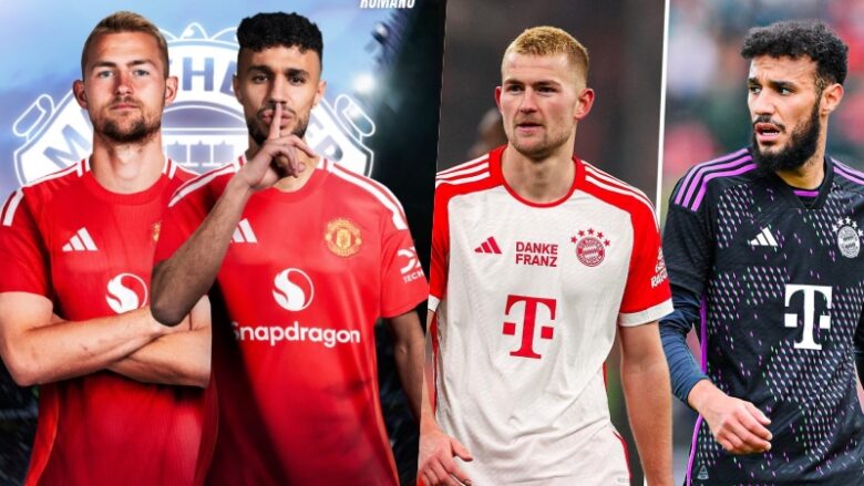 Zbulohen detajet e ofertës së Man Utd për transferimin e De Ligt dhe Mazraouit