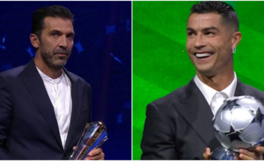 Ronaldo dhe Buffon nderohen nga UEFA për karrierën e tyre legjendare