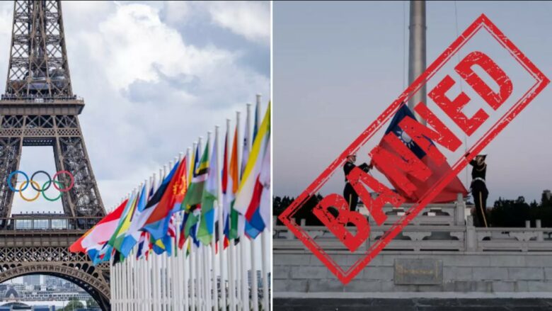 Tre flamujt që janë të ndaluar nga të gjitha fushat gjatë Lojërave Olimpike “Paris 2024”