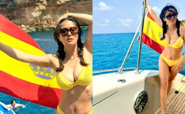 Salma Hayek publikon fotografi nga Ibiza, përshkrimi mori të gjithë vëmendjen