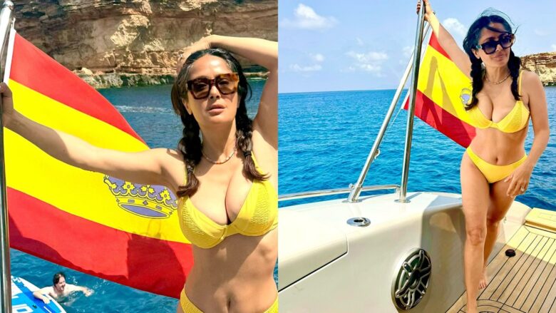 Salma Hayek publikon fotografi nga Ibiza, përshkrimi mori të gjithë vëmendjen