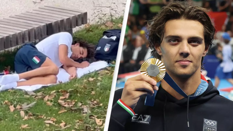 Fituesi i medaljes së artë u gjet duke fjetur në park pasi u ankua për kushtet ‘të këqija’ të fshatit Olimpik