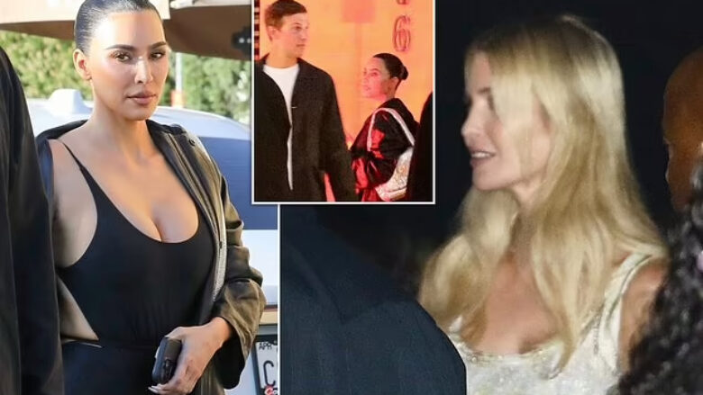 Kim Kardashian takohet me shoqen e saj Ivanka Trump dhe bashkëshortin e saj në Malibu