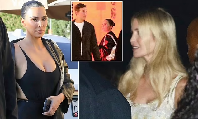 Kim Kardashian takohet me shoqen e saj Ivanka Trump dhe bashkëshortin e saj në Malibu