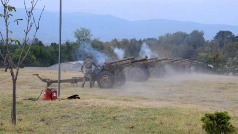 Të shtëna artilerike me rastin e Ditës së Armatës – 18 Gushti