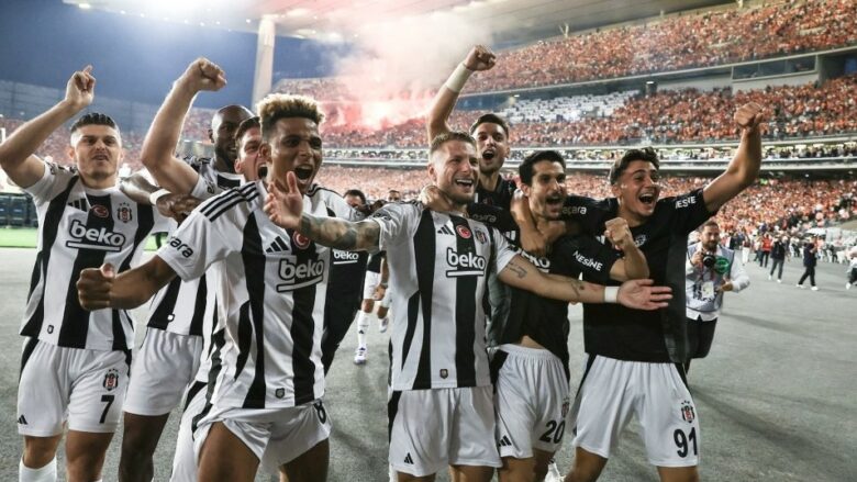 Besiktas shkatërron me pesë gola Galatasarayn, Rashica fiton Superkupën e Turqisë