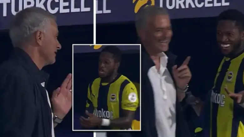 Fred realizoi het-trikun e parë në karrierë, Mourinho e fton tek bankina brazilianin