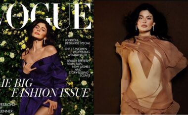 Miliarderja Kylie Jenner bëhet anëtarja e parë e familjes së saj që zbukuron kopertinën e ‘British Vogue’