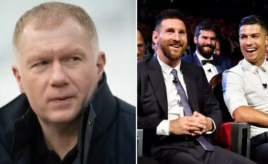 Scholes nuk hezitoi t’i përgjigjej pyetjes se kush është më i miri mes Ronaldos dhe Messit