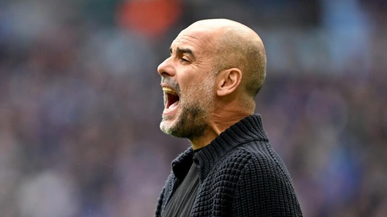 Guardiola konfirmon katër mungesa të mëdha për finalen ndaj Manchester United