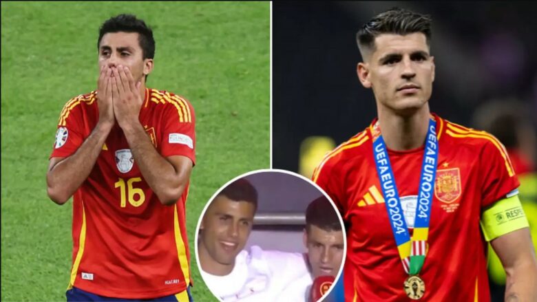 Rodri dhe Morata dënohen nga UEFA pas thirrjeve nacionaliste gjatë festimeve pas triumfit në Euro 2024