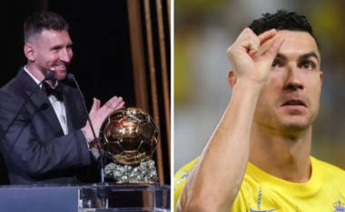 Ronaldo godet Messin dhe France Football për ceremoninë e Topit të Artë