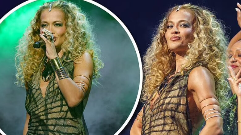 Rita Ora bën një paraqitje surprizë në eventin e ‘Disney’, teksa interpreton para mijëra fansave