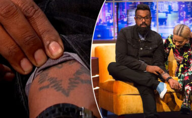 Komediani Romesh Rangathan tregon tatuazhin me shqiponjë në emisionin britanik, Rita Ora reagon e habitur: O Zot, është shqiponja jonë