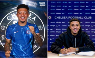 E kryer, Jadon Sancho te Chelsea