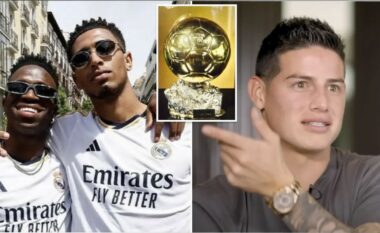 James Rodriguez zgjedh fituesin e Topit të Artë – nuk është Vinicius Jr dhe as Bellingham