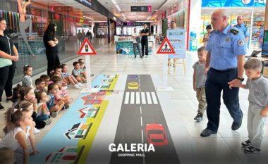 Aktiviteti “Rregullat e Qarkullimit Rrugor” në GALERIA Shopping Mall