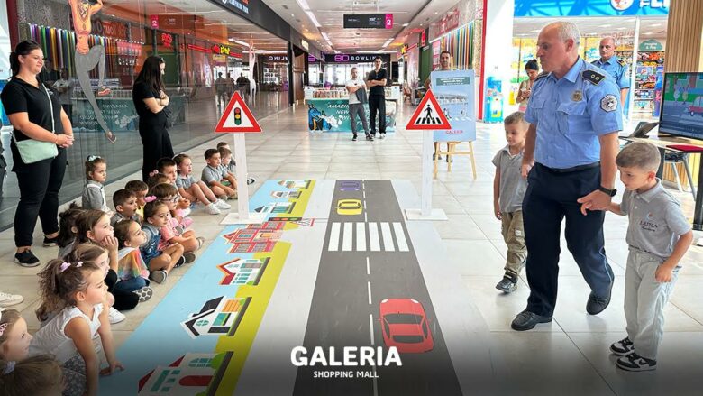 Aktiviteti “Rregullat e Qarkullimit Rrugor” në GALERIA Shopping Mall