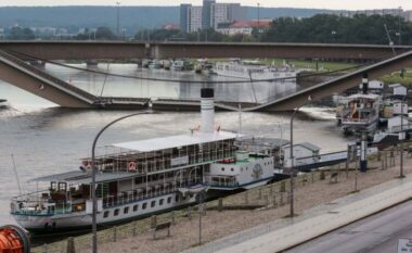 Shembet pjesërisht një urë në lindje të Gjermanisë, ndërpritet trafiku në Dresden – nuk raportohet për të lënduar