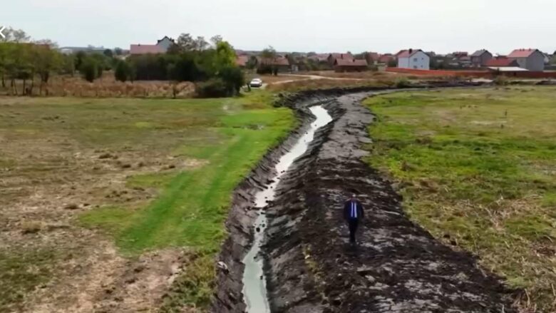 Ferizaj ndërton 20 kilometra kanale nëpër toka bujqësore për parandalim të vërshimeve