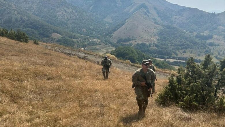 Ushtarët amerikanë patrullime në Leposaviq