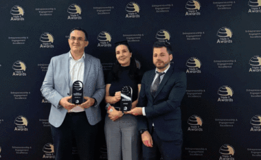 UBT ri-konfirmon lidershipin në ndërmarrësi dhe inovacion – fiton dy çmime prestigjioze nga Triple E Awards