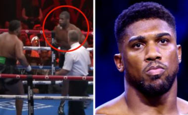 Anthony Joshua rrezikon të mposhtet nga Daniel Dubois prej një goditje ilegale