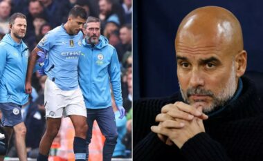 Man City përpilon listën prej katër yjeve për ta zëvendësuar Rodrin pas lëndimit të rëndë