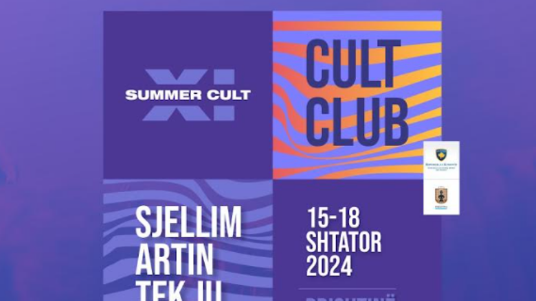 Së shpejti do të mbahet edicioni i 11-të i “Summer Cult”