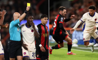 Bournemouth – Chelsea, në histori të Ligës Premier për më së shumti kartonë të verdhë