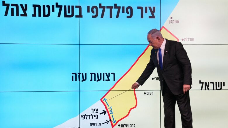 Çfarë tregonte harta dhe ‘plani i Netanyahu për Gazën’?