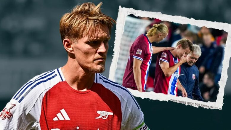 Tronditet Arsenali, Odegaard pëson lëndim të rëndë dhe largohet nga fusha duke qarë