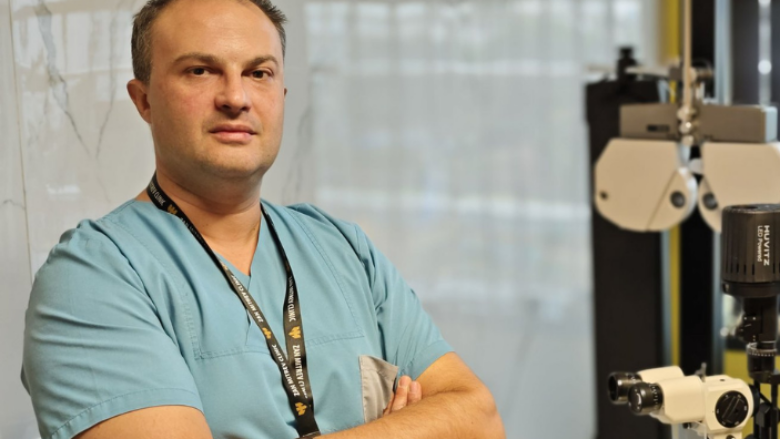 Intervistë me Dr. Zllatko Çipurovski, specialist oftalmolog në Klinikën Zhan Mitrev