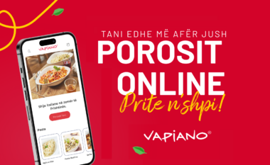 Vapiano – Destinacioni i shijeve italiane në Prishtinë, tani me porosi online