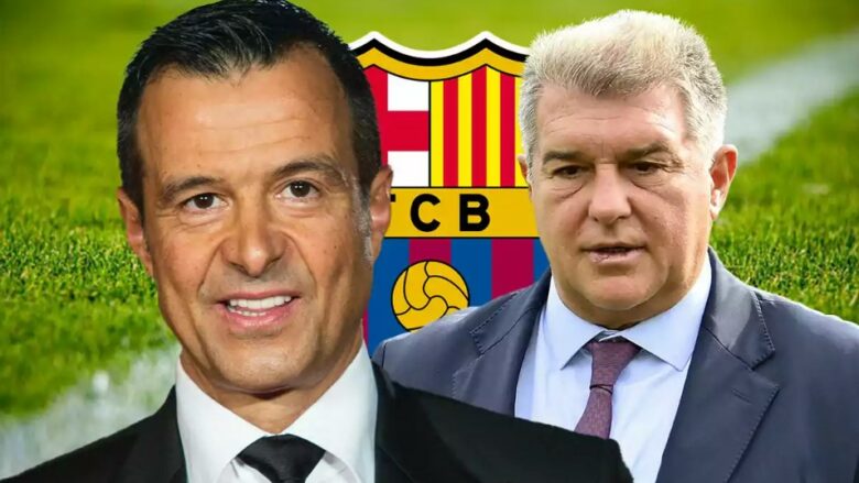 Jorge Mendes ia rekomandoi Barcelonës dhe PSG-së shkëmbimin e dy lojtarëve këtë verë