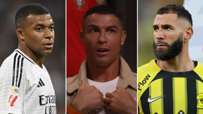 Mbappe apo Benzema? Ronaldo befason me zgjedhjen e tij