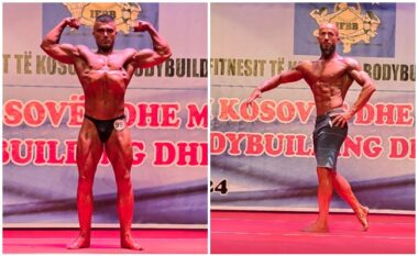 Driton Dauti dhe Granit Kuleta kampion të padiskutueshëm të kampionatit mbarëkombëtar në Bodybuilding