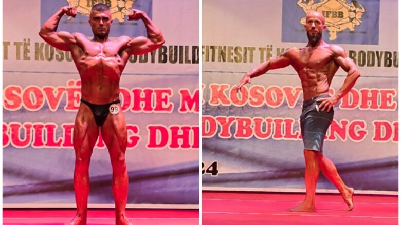 Driton Dauti dhe Granit Kuleta kampion të padiskutueshëm të kampionatit mbarëkombëtar në Bodybuilding