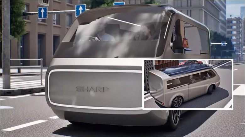 Sharp zbulon minibusin elektrik “LDK+” – një “dhomë e ditës me rrota” e teknologjisë së lartë