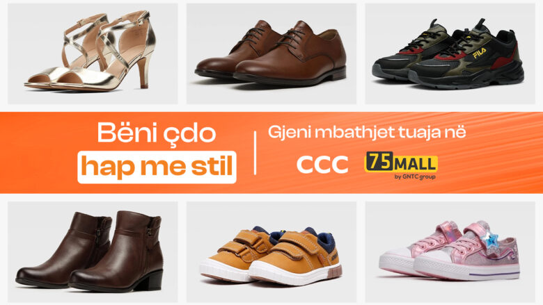 Bëni çdo hap me stil: Gjeni mbathjet tuaja në CCC – 75mall.com