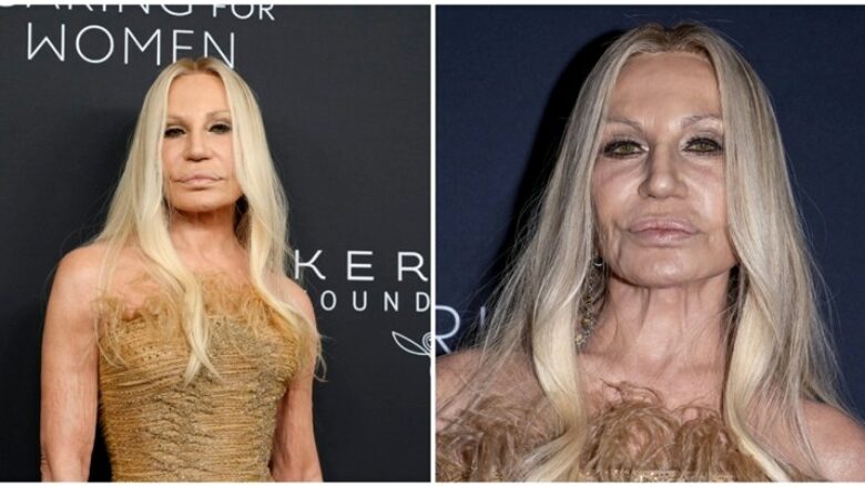 Donatella Versace fotografohet në publik, fansat ngelin të befasuar me pamjen e saj