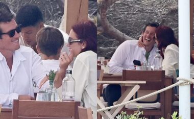 Momente romantike mes Dua Lipës dhe të dashurit të saj Callum Turner – dyshja u fotografuan gjatë daljes së tyre në Ibiza