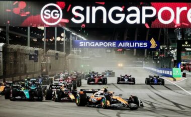 Norris dominoi garën e Singapori, ngushtoi diferencën në luftën për titullin e kampion në Formula 1