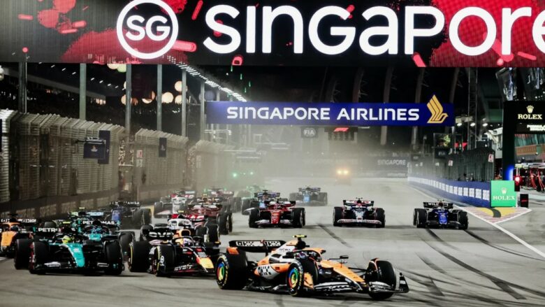 Norris dominoi garën e Singapori, ngushtoi diferencën në luftën për titullin e kampion në Formula 1