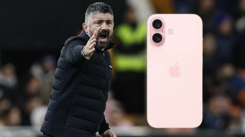 Fituan derbin, Gattuso shpërblen futbollistët e tij me Iphone 16