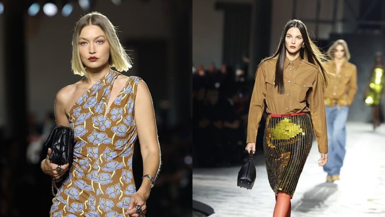 Të gjithë sytë tek Gigi Hadid gjatë koleksionit Pranverë/Verë 2025 për brendin Versace