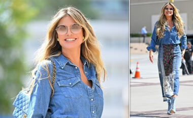 Në moshën 51 vjeçe, Heidi Klum duket tejet tërheqëse dhe në top formë rrugëve të Kalifornisë