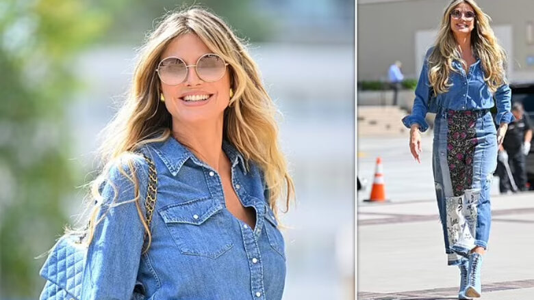 Në moshën 51 vjeçe, Heidi Klum duket tejet tërheqëse dhe në top formë rrugëve të Kalifornisë